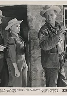 The Marksman (1953) afişi