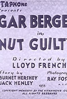 Nut Guilty (1936) afişi