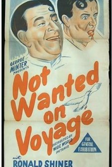 Not Wanted On Voyage (1957) afişi