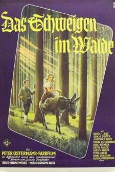 Das Schweigen Im Walde (1955) afişi