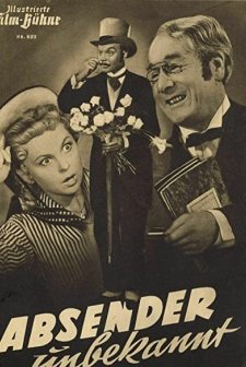 Absender Unbekannt (1950) afişi