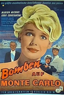 Bomben auf Monte Carlo (1960) afişi