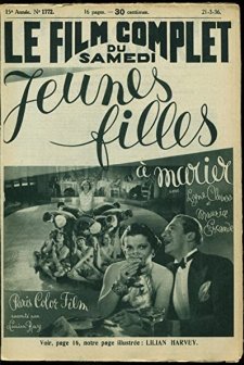 Jeunes filles à marier (1935) afişi