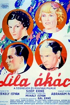 Lila Akác (1934) afişi