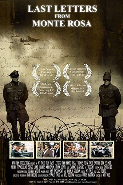Last Letters from Monte Rosa (2010) afişi