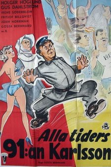 Alla Tiders 91 Karlsson (1953) afişi