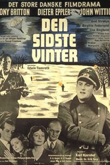 Den Sidste Vinter (1960) afişi