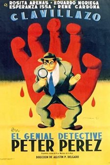 El Genial Detective Peter Pérez (1952) afişi