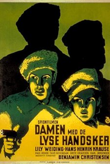 Damen Med De Lyse Handsker (1942) afişi
