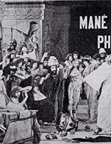 Le festin de Balthazar (1910) afişi