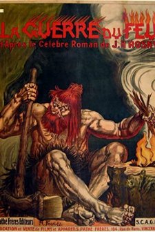 La guerre du feu (1915) afişi