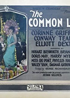 The Common Law (1923) afişi