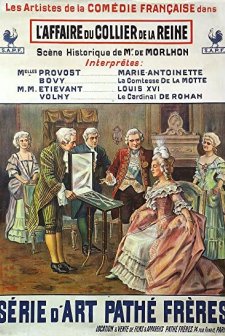 L'affaire du collier de la reine (1912) afişi