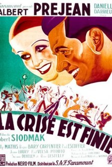 La crise est finie (1934) afişi