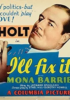 I'll Fix It (1934) afişi