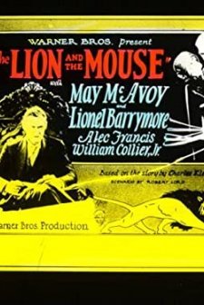 The Lion and the Mouse (1928) afişi