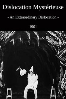 Dislocation mystérieuse (1901) afişi