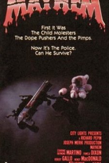 Mayhem (1986) afişi