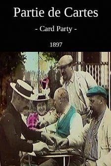 Partie de cartes (1897) afişi