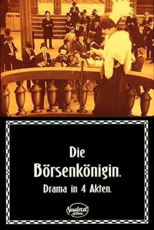 Die Börsenkönigin (1918) afişi