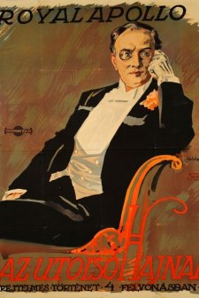 Az utolsó hajnal (1917) afişi