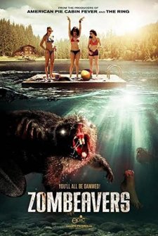 Zombeavers (2014) afişi
