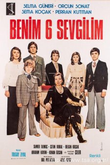 Benim Altı Sevgilim (1977) afişi