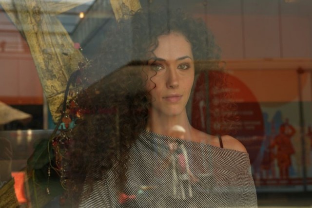 La luna su Torino fotoğrafı