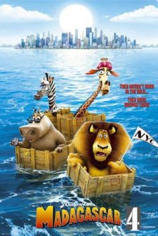 Madagascar 4 (2021) afişi