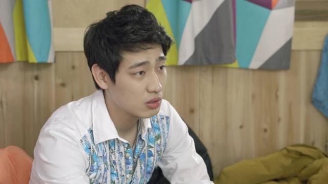 Flirty Boy and Girl Fotoğrafı