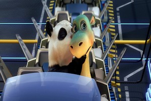 Sevimli Dinozor Tatilde fotoğrafı