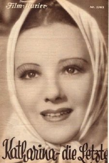 Katharina, die Letzte (1936) afişi
