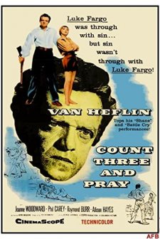 Count Three and Pray (1955) afişi