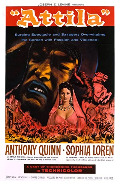 Atilla (1954) afişi