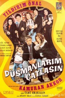 Düşmanlarım Çatlasın (1974) afişi