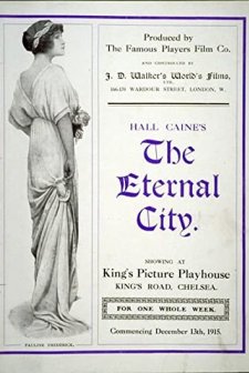 The Eternal City (1915) afişi