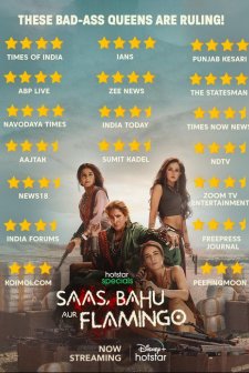 Saas, Bahu Aur Flamingo (2023) afişi