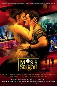 Miss Saigon Müzikali: 25. Yıldönümü (2016) afişi