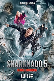 Sharknado 5 (2017) afişi
