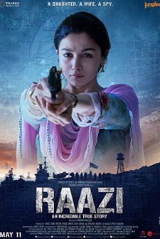 Raazi (2018) afişi