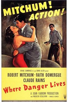 Where Danger Lives (1950) afişi