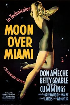 Moon Over Miami (1941) afişi