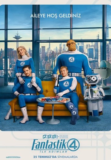 Fantastik Dörtlü: İlk Adımlar (2025) afişi