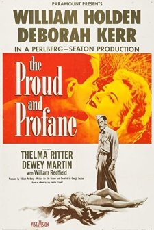 The Proud And Profane (1956) afişi