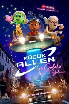 Küçük Allen ve Galaksi Yolcusu (2022) afişi