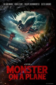 Monster on a Plane (2024) afişi