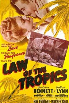 Law Of The Tropics (1941) afişi