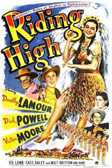 Riding High (1943) afişi