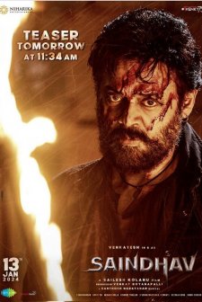Saindhav (2024) afişi