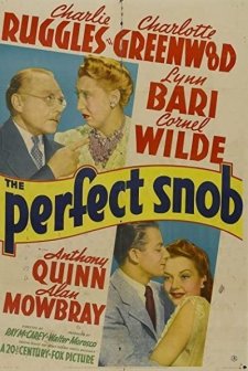 The Perfect Snob (1941) afişi